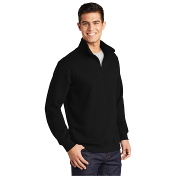 Sport-tek Tall 1/4-zip Sweatshirt.