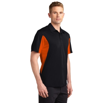 Sport-tek Tall Side Blocked Micropique Sport-wick Polo.
