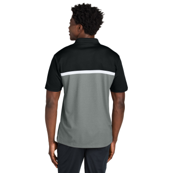 Sport-tek Uv Micropique Colorblock Polo