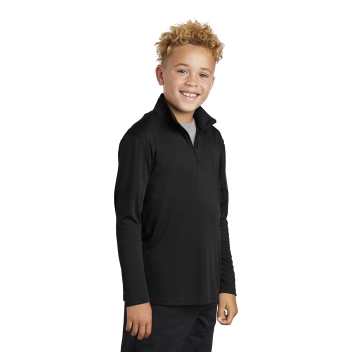Sport-tek Youth Posicharge Competitor 1/4-zip Pullover.