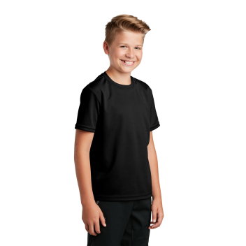 Sport-tek Youth Posicharge Racermesh Tee.