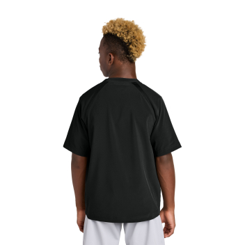 Sport-tek Youth Repeat 1/2-zip Short Sleeve Jacket