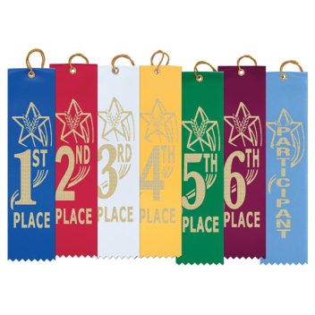 Star Square Top Award Ribbon