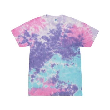 Tie-dye Adult Burnout Festival T-shirt