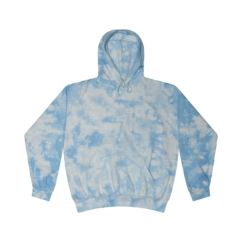 Tie-dye Adult Unisex Crystal Wash Pullover Hooded Sweatshirt