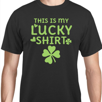 St Patrick Day This Is My Lucky Shirt Unisex Basic Tee T-shirts Style 116633