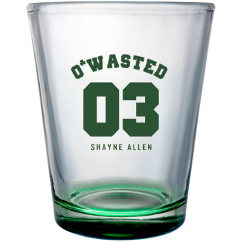Wasted Squad St. Patrick&rsquo;s Clear Shot Glass