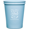 Slate Blue - Plastic Cups
