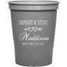 Metallic Silver - Plastic Cups
