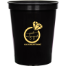 Black - Plastic Cup
