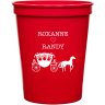 Red - Plastic Cup
