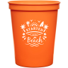 Orange - Plastic Cup
