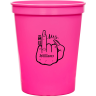 Hot Pink - Stadium Cups

