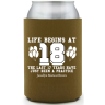 Brown - Imprint Can Coolers
