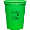 Hot Green - Plastic Cup
