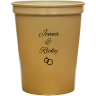 Metallic Gold - Plastic Cup
