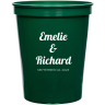 Dark Green - Plastic Cup
