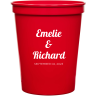 Red - Plastic Cup
