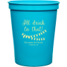 Light Blue - Plastic Cups
