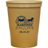 Metallic Gold - Plastic Cup
