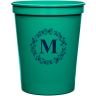 Turquoise - Plastic Cup
