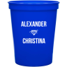 Blue - Plastic Cup
