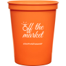 Orange - Plastic Cups
