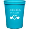 Light Blue - Plastic Cup
