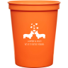 Orange - Plastic Cups
