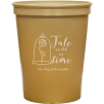 Metallic Gold - Plastic Cup
