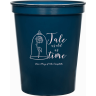 Navy Blue - Plastic Cups
