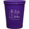 Purple - Plastic Cup
