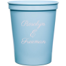 Slate Blue - Plastic Cup
