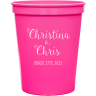 Hot Pink - Beer Cup
