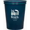 Navy Blue - Plastic Cup
