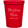 Red - Plastic Cup
