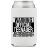 White - Imprint Can Coolers

