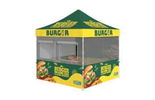Custom 10 x 10 Food Booth Tent