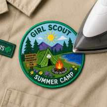 Custom Iron On Embroidered Patches