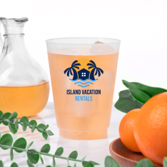 16oz Frosted Stadium Cups