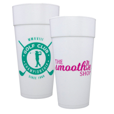 Custom 24 Oz. Foam Cups