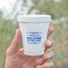 Custom 6 Oz. Foam Cups