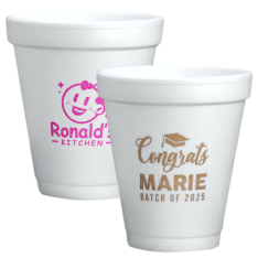 Custom 6 Oz. Foam Cups