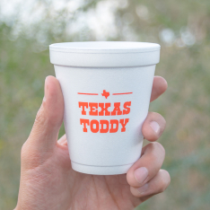 Custom 8 Oz. Foam Cups