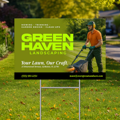 Custom 24" X 36" Yard Signs