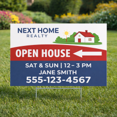 Custom 12" x 18" Yard Signs