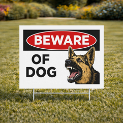 Custom 9" x 12" Yard Signs