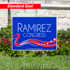 Custom 18&quot; x 24&quot; Yard Signs