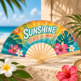 Custom Accordion Hand Fans