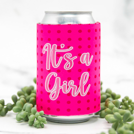 Fluorescent Neon Foam Collapsible Can Sleeves